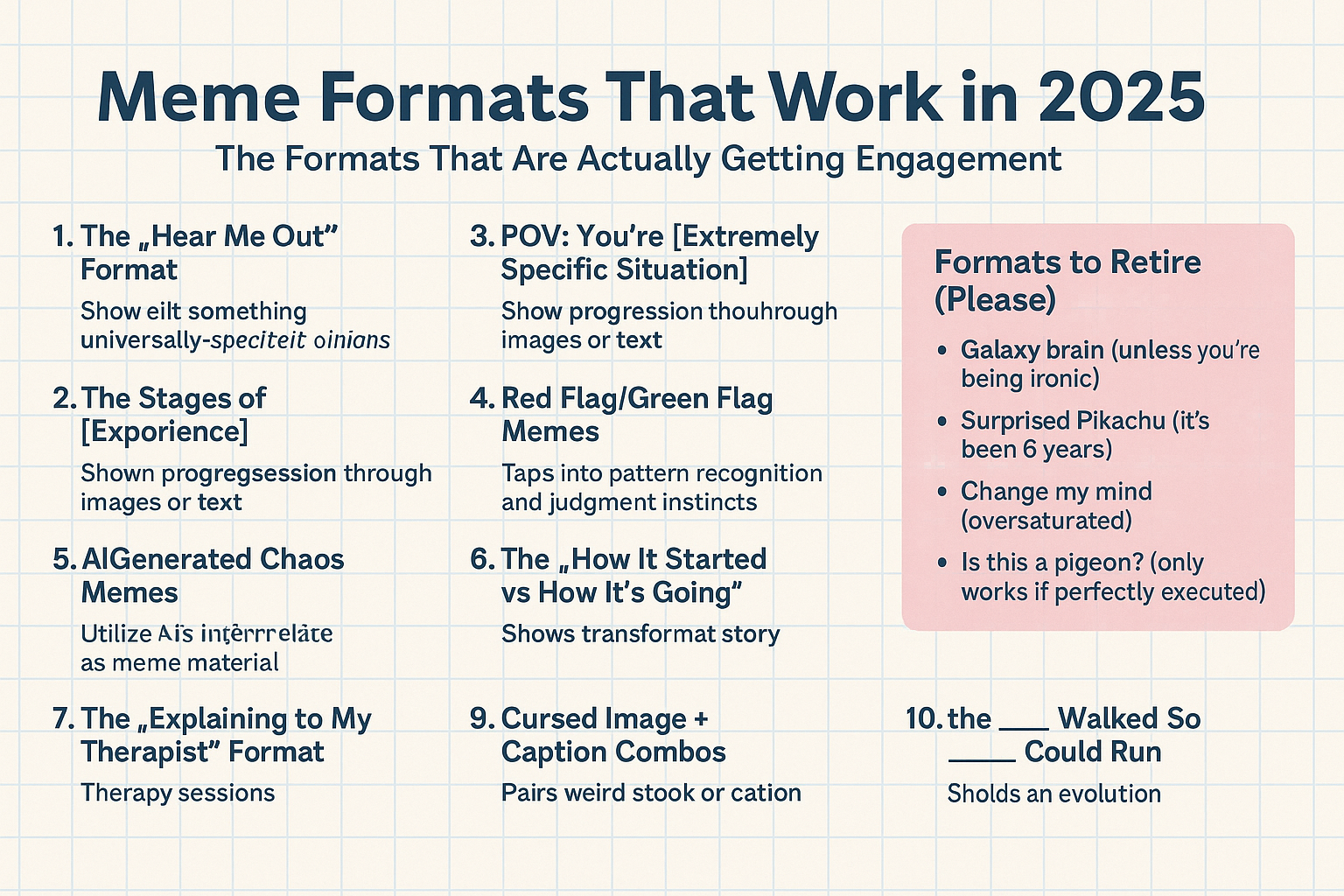 Meme Formats That Work in 2025