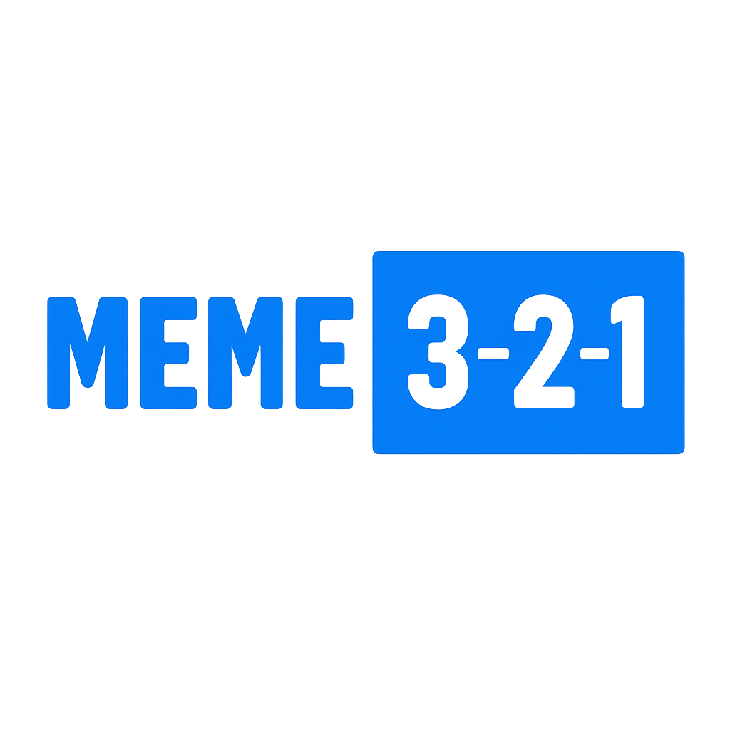 Meme 3-2-1 Logo